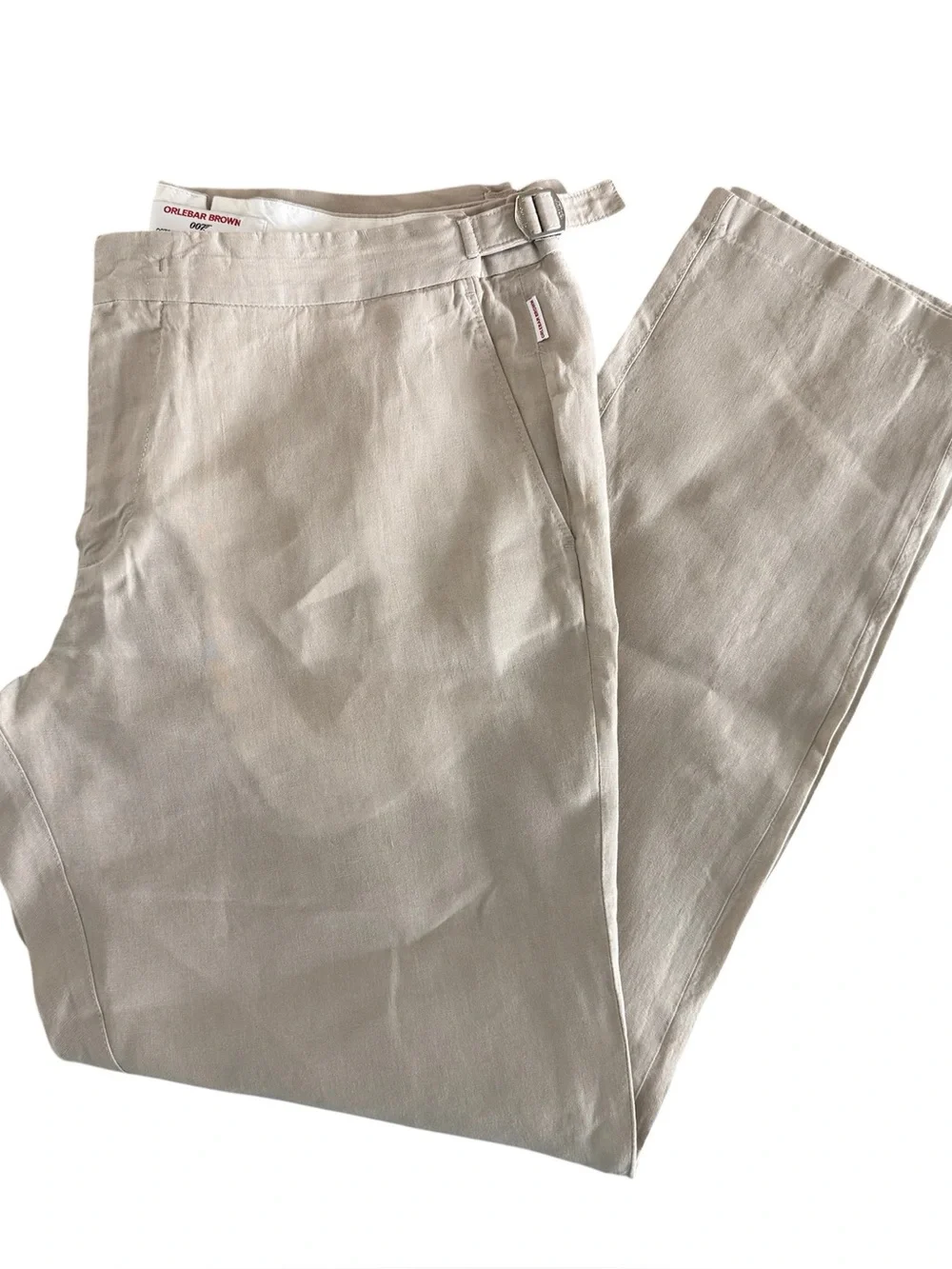 ORLEBAR BROWN JAMES BOND 007 Griffon Lino Trousers - Picture 3 of 14